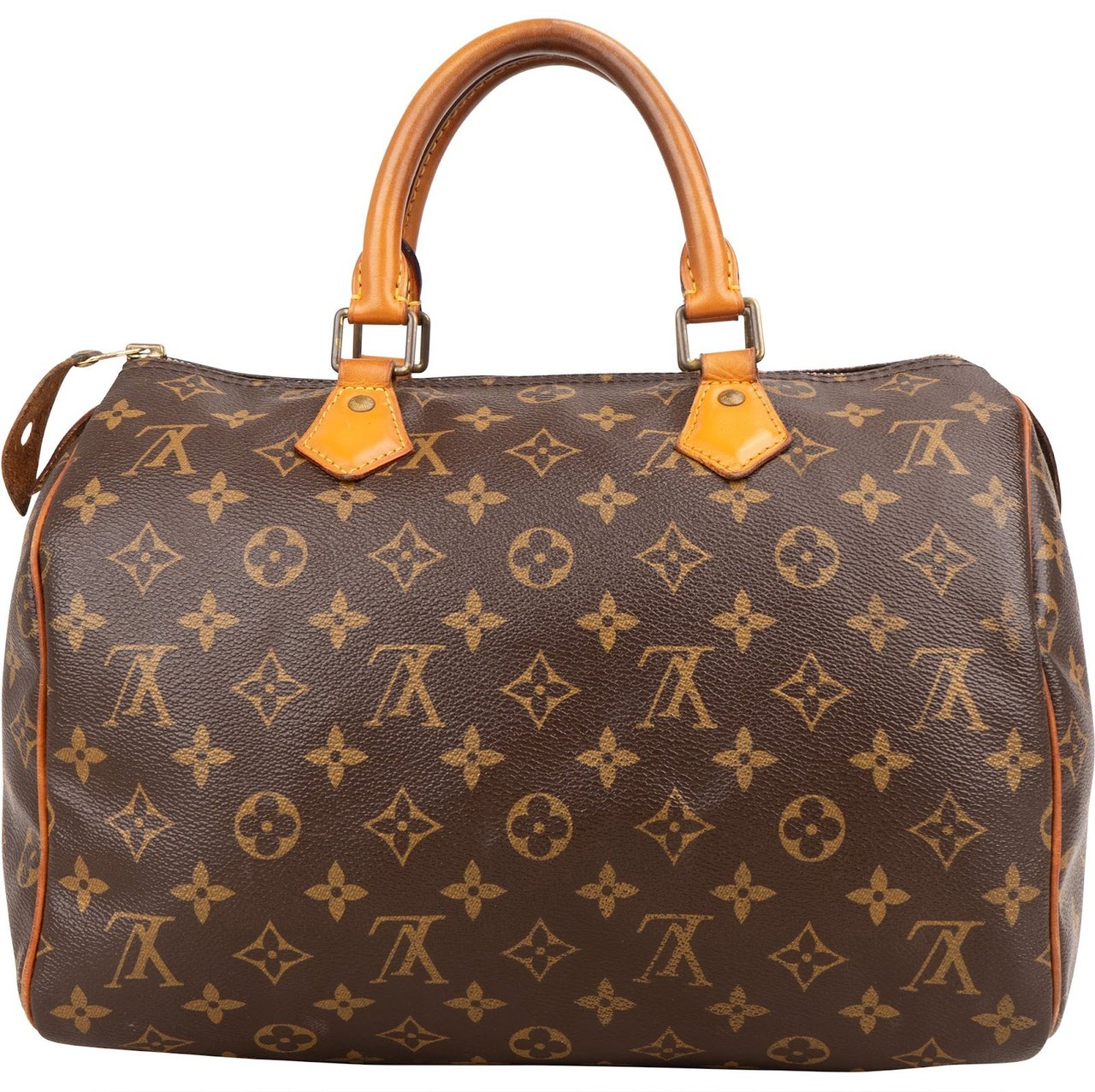 Louis Vuitton Louis Vuitton Monogram Canvas Limited V Speedy 30 Handbag Bruin