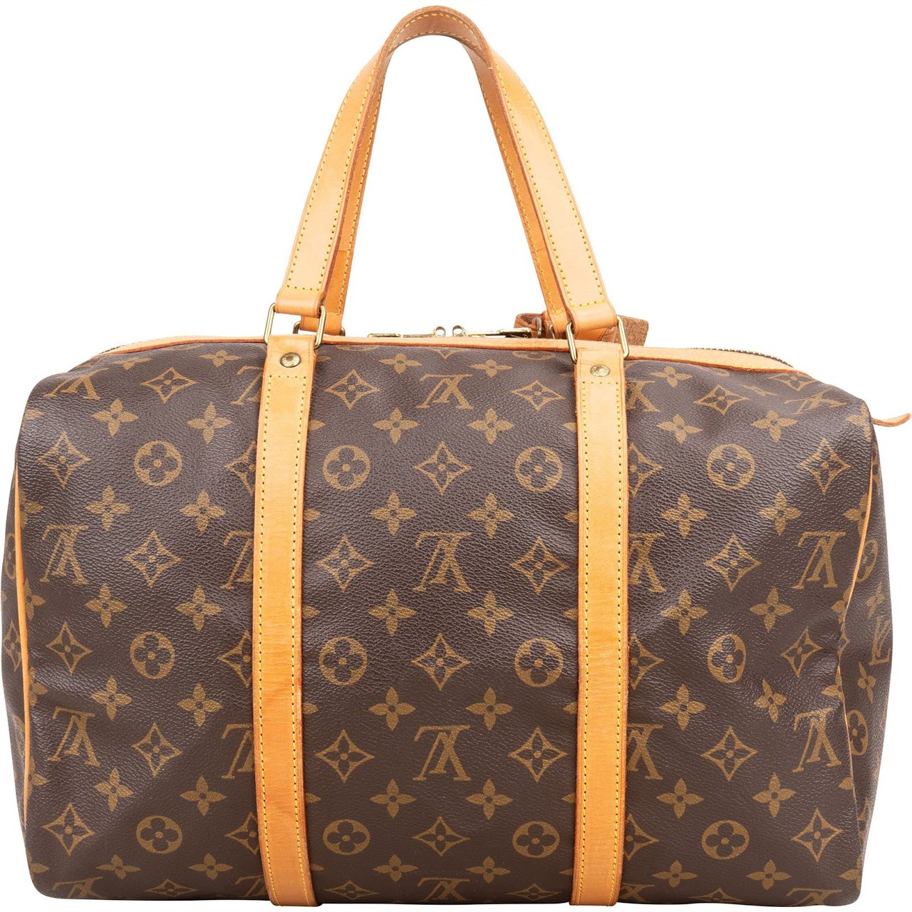 Louis Vuitton Louis Vuitton Monogram Canvas Sac Souple 35 Travel Bag Bruin