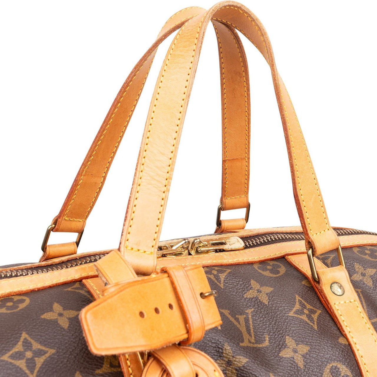 Louis Vuitton Louis Vuitton Monogram Canvas Sac Souple 35 Travel Bag Bruin