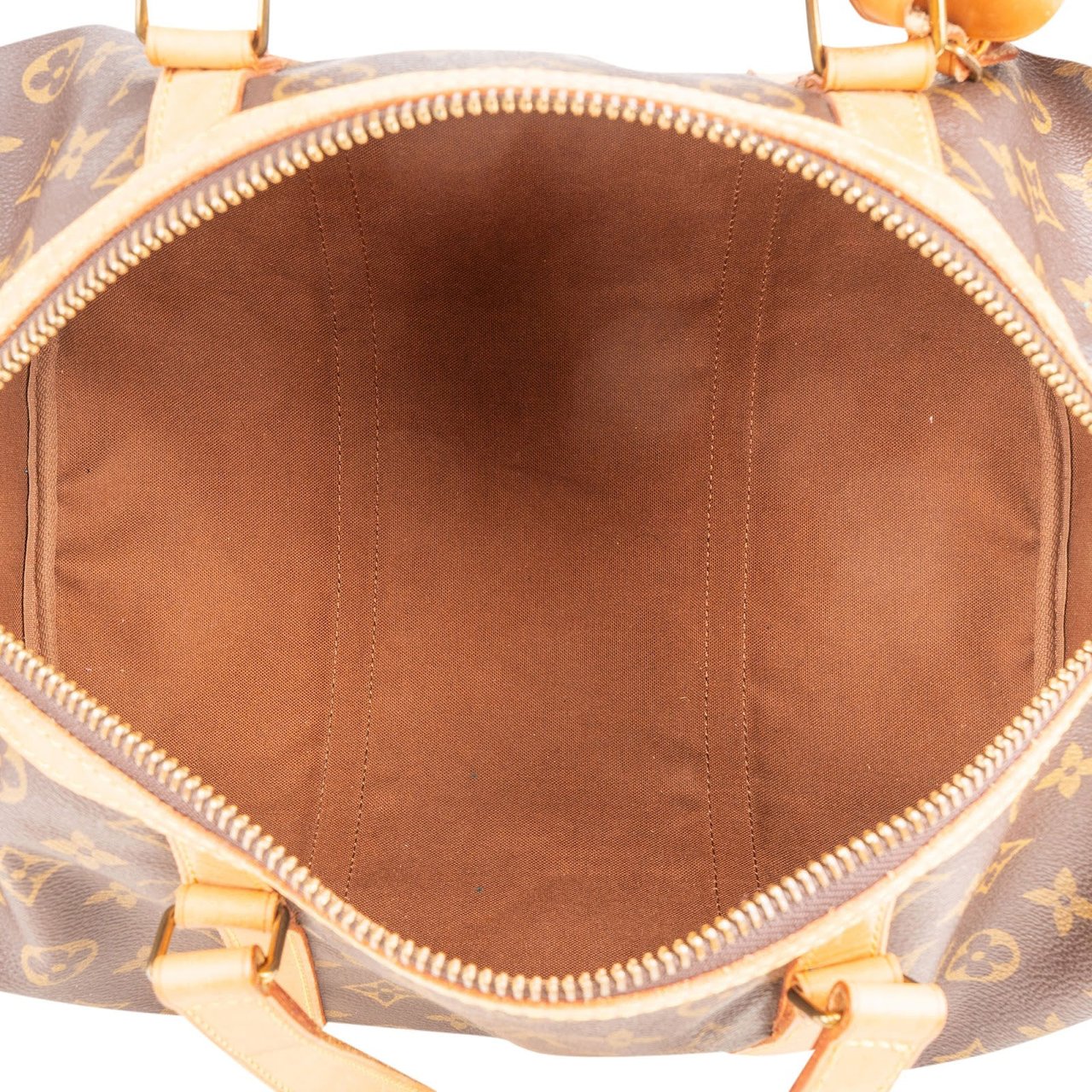 Louis Vuitton Louis Vuitton Monogram Canvas Sac Souple 35 Travel Bag Bruin