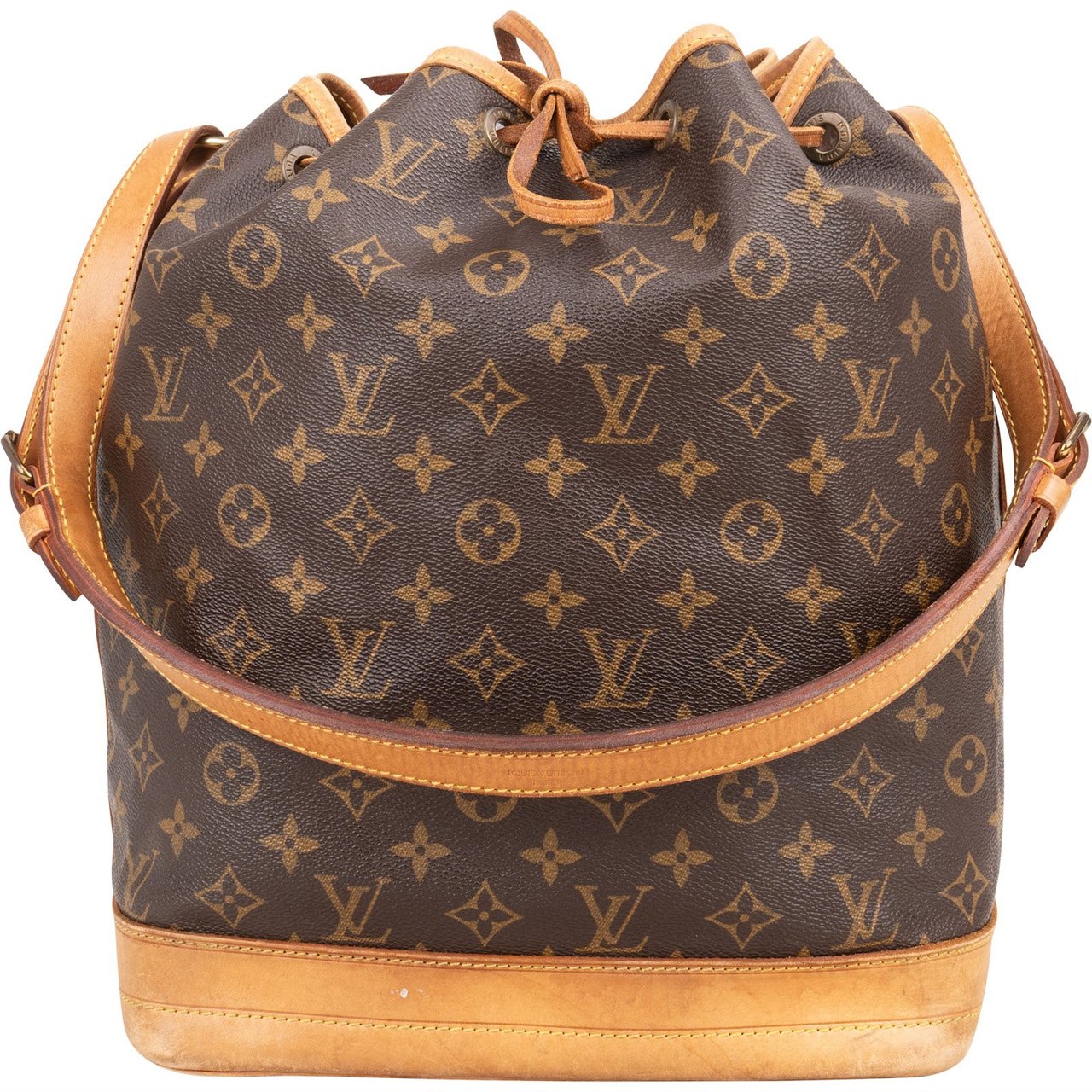 Louis Vuitton Louis Vuitton Monogram Canvas Sac Noé Grande Shoulder Bag Bruin