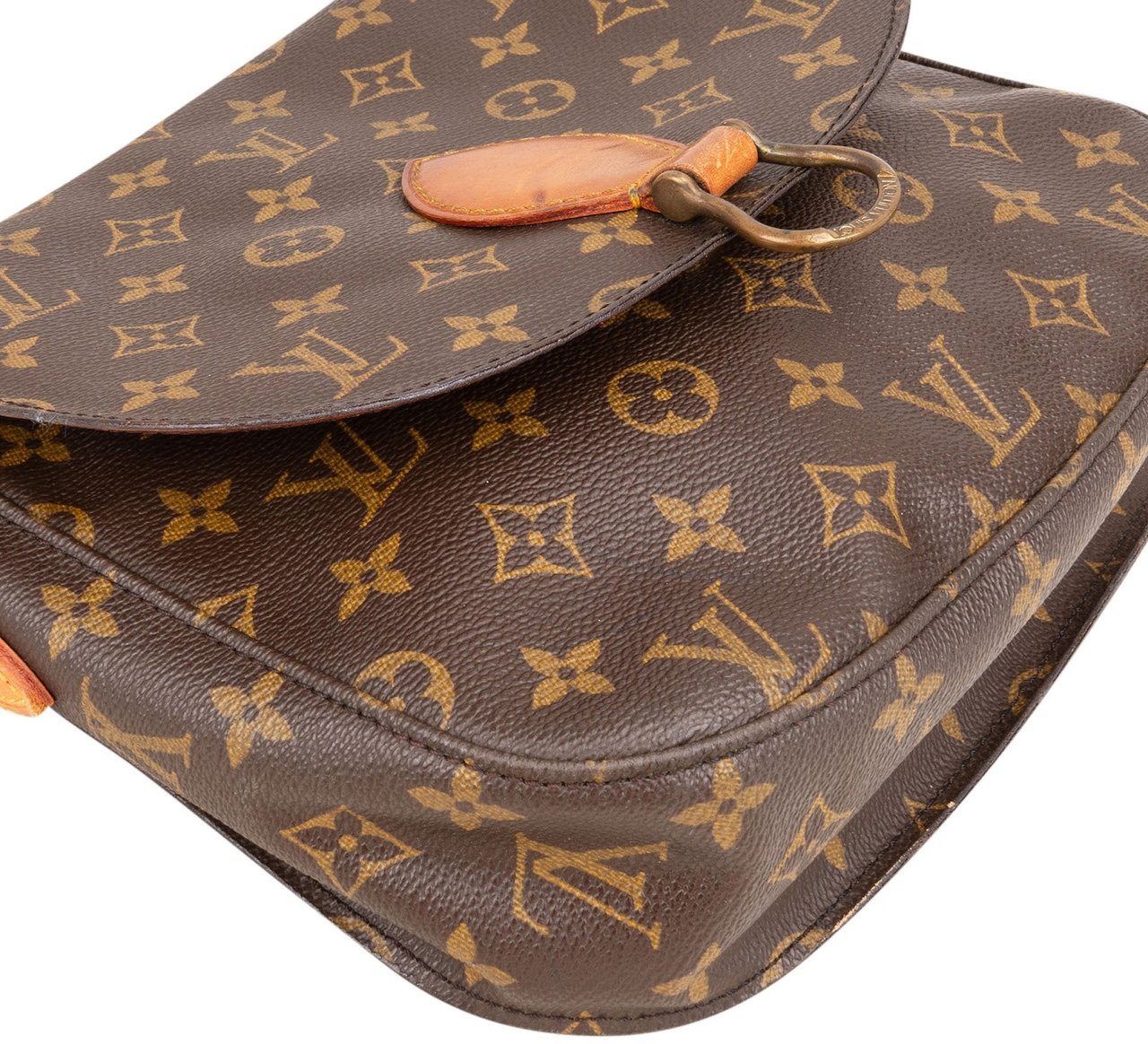 Louis Vuitton Louis Vuitton Monogram Canvas Saint Cloud GM Handbag Bruin