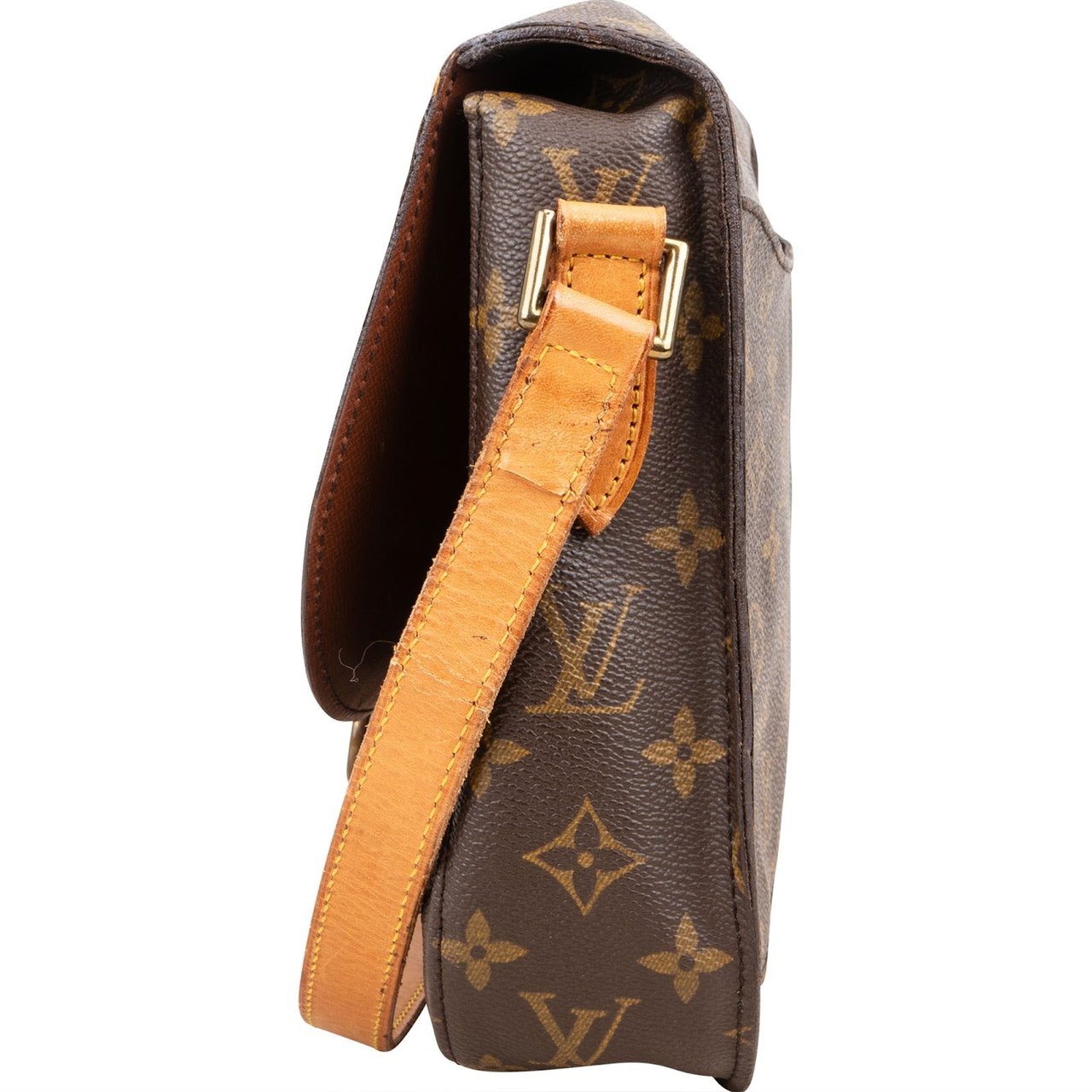 Louis Vuitton Louis Vuitton Monogram Canvas Saint Cloud GM Handbag Bruin