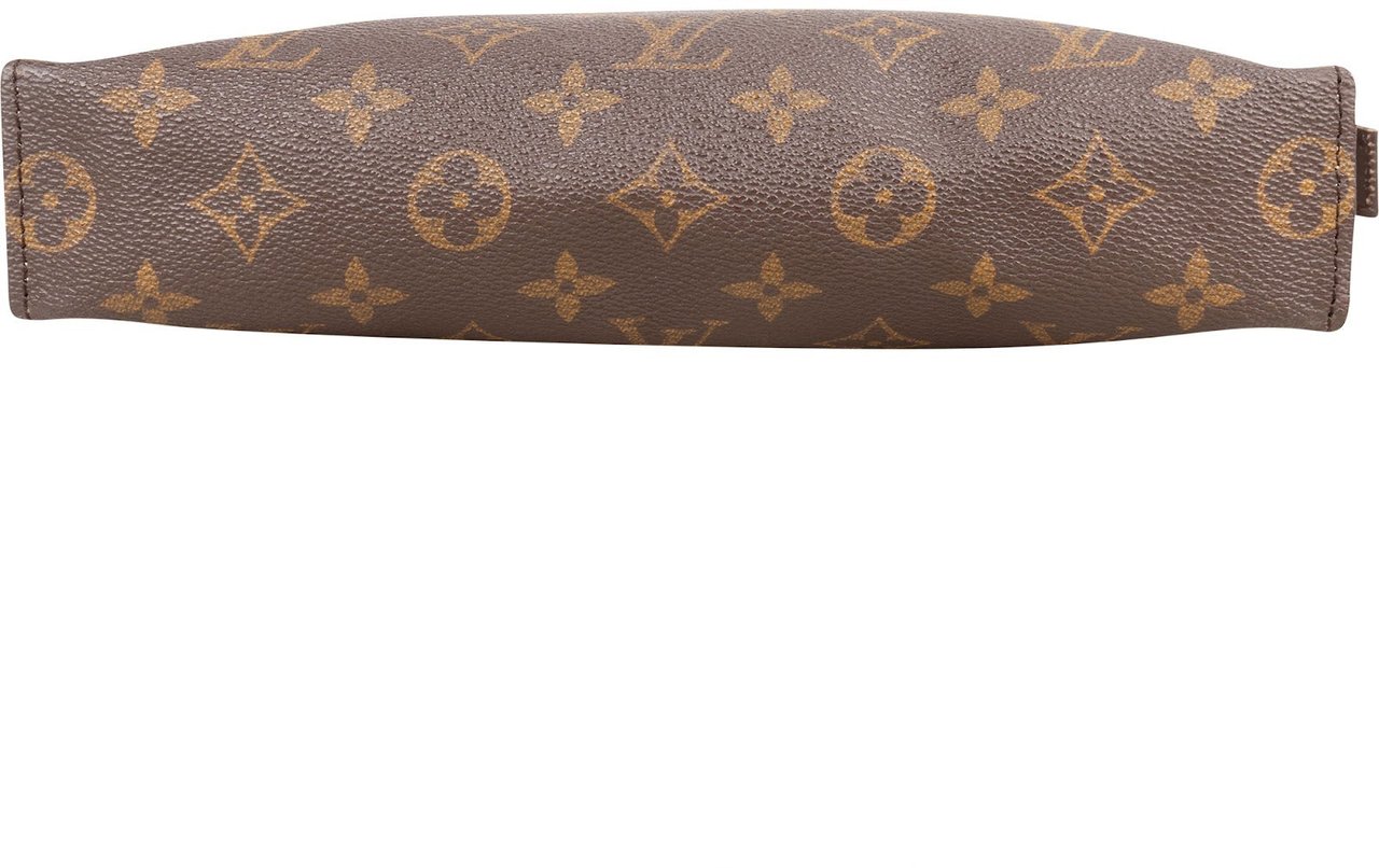 Louis Vuitton Louis Vuitton Monogram Canvas Poche Toilette 25 Clutch Bruin