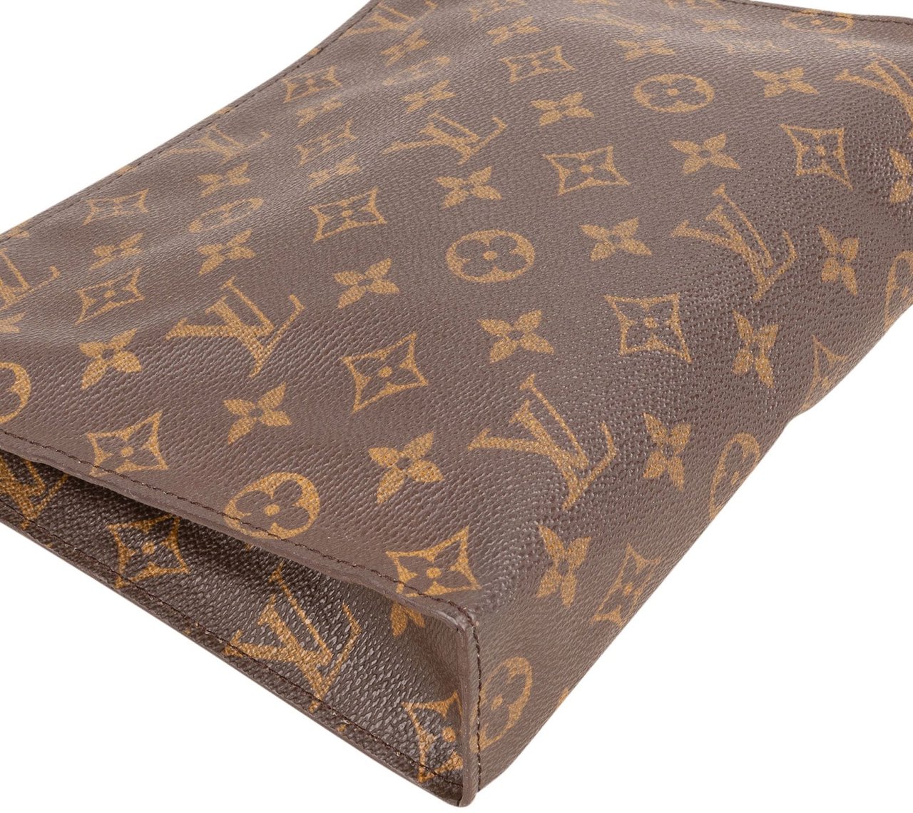 Louis Vuitton Louis Vuitton Monogram Canvas Poche Toilette 25 Clutch Bruin