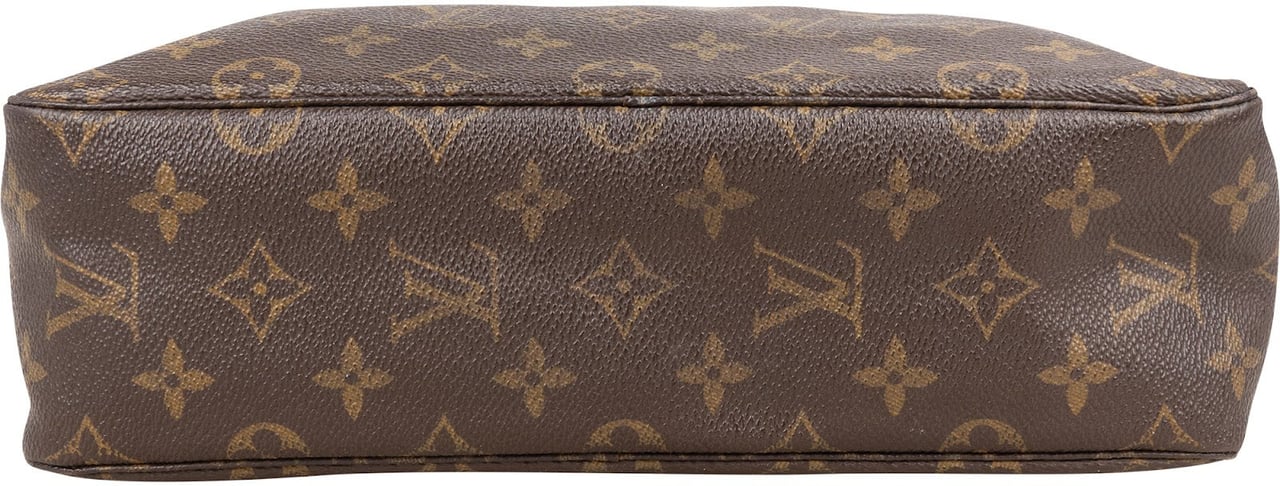Louis Vuitton Louis Vuitton Monogram Canvas Trousse Toilette 28 Clutch Bruin