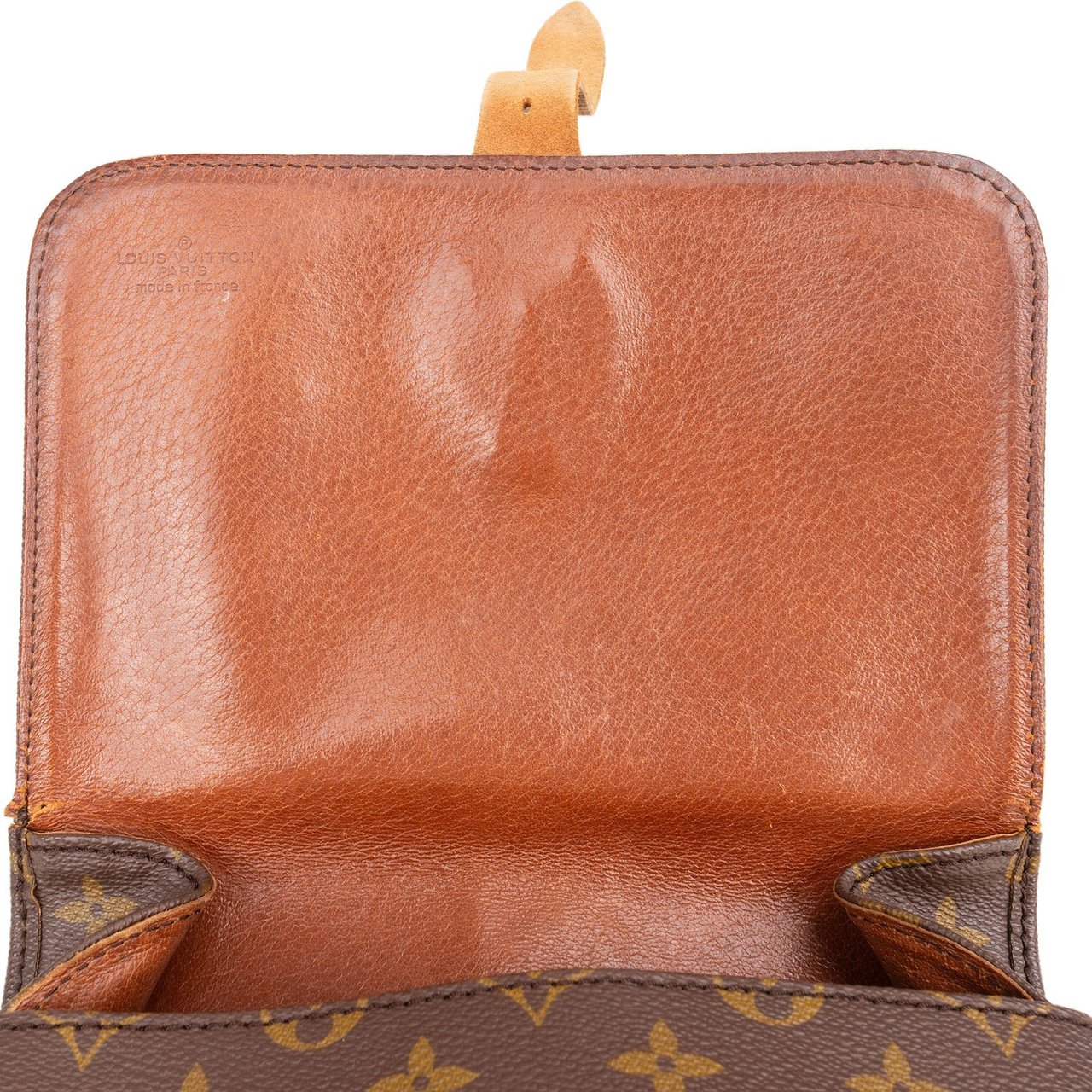 Louis Vuitton Louis Vuitton Monogram Canvas Cartouchiere MM Crossbody Bag Bruin