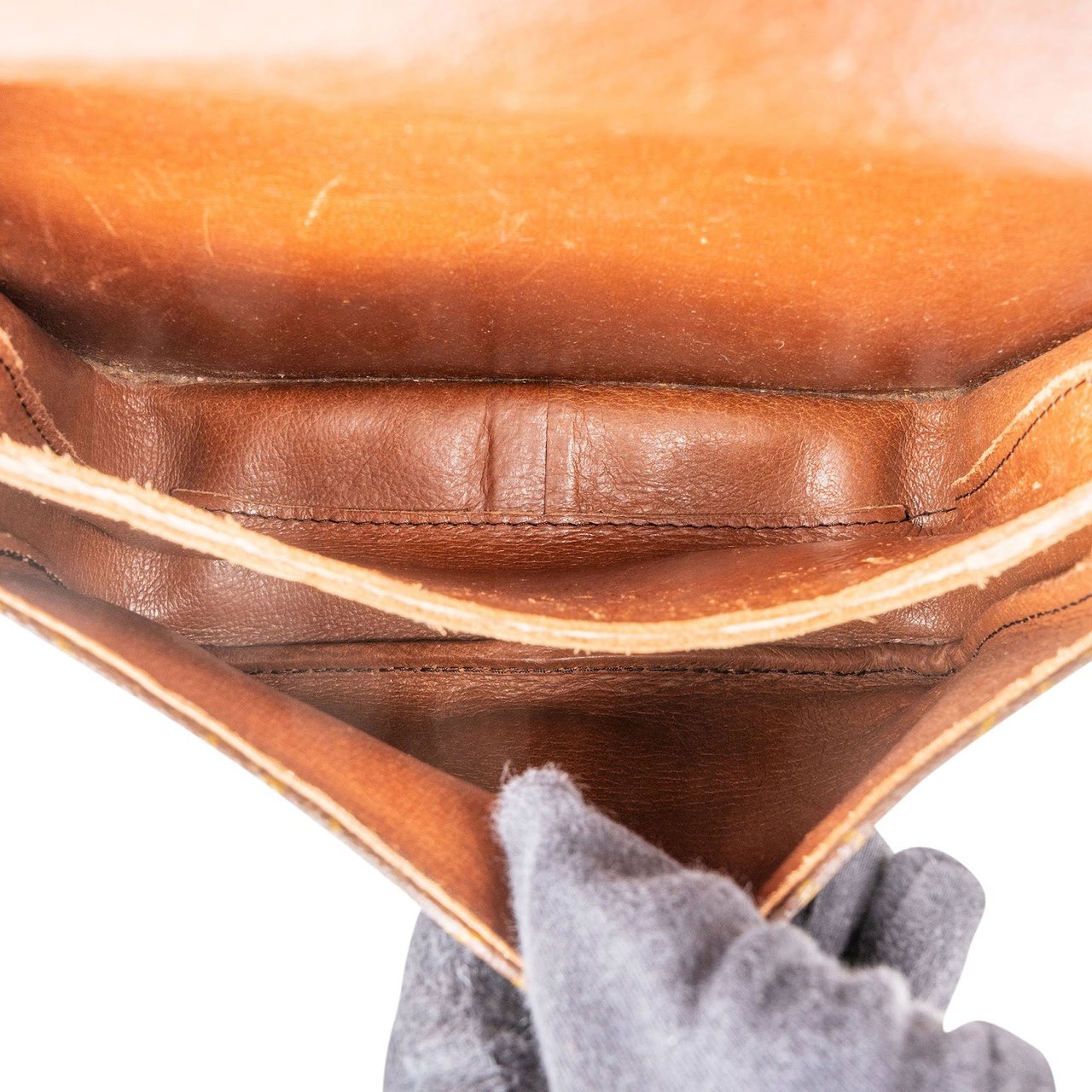 Louis Vuitton Louis Vuitton Monogram Canvas Cartouchiere MM Crossbody Bag Bruin