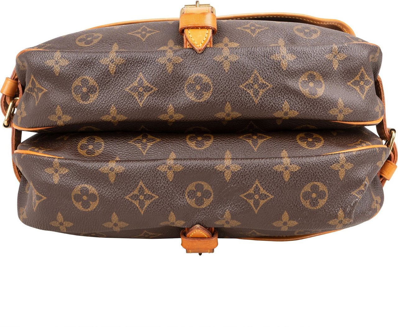 Louis Vuitton Louis Vuitton Monogram Canvas Saumur 30 Crossbody Bag Bruin