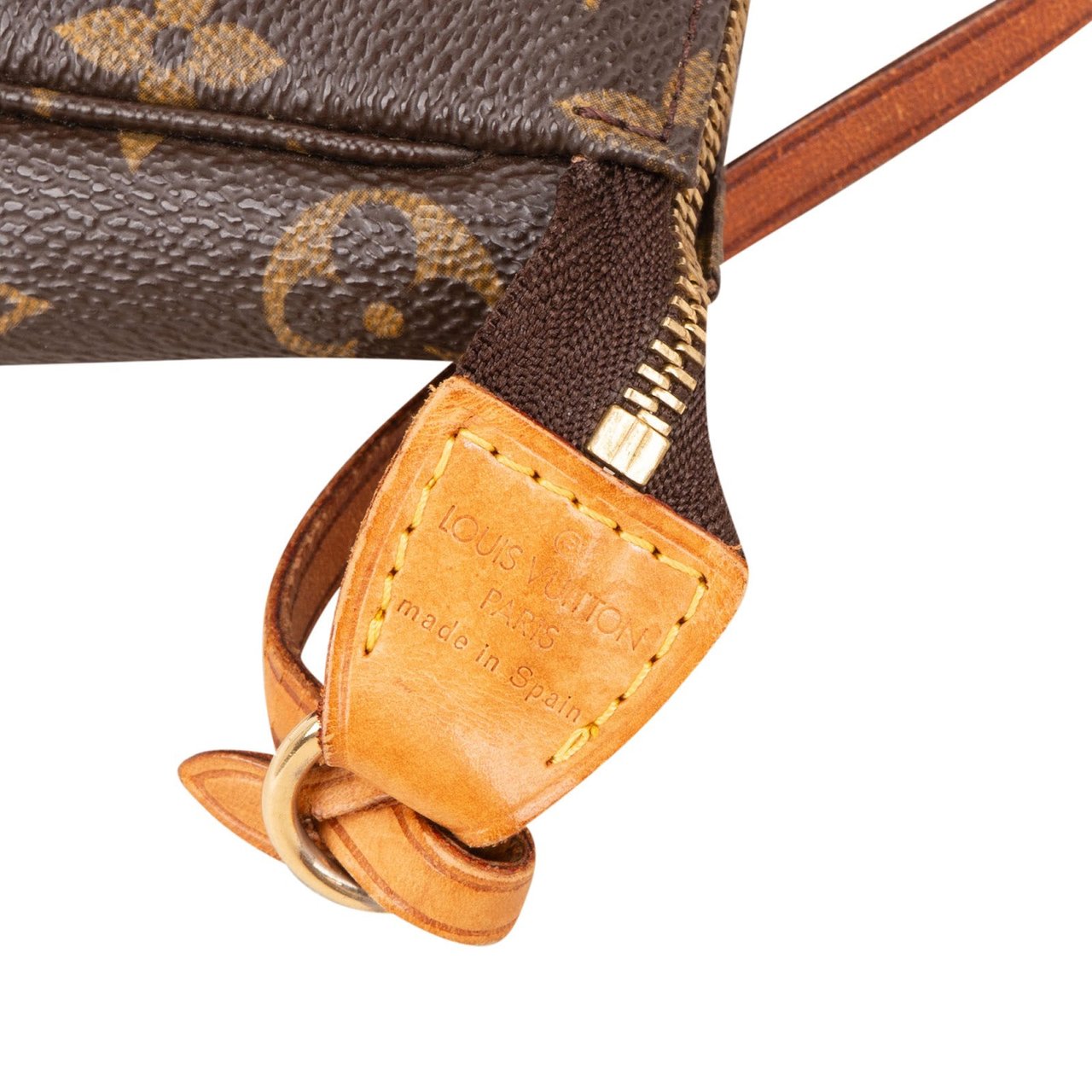 Louis Vuitton Louis Vuitton Monogram Canvas Pochette Accessoires Handbag Bruin