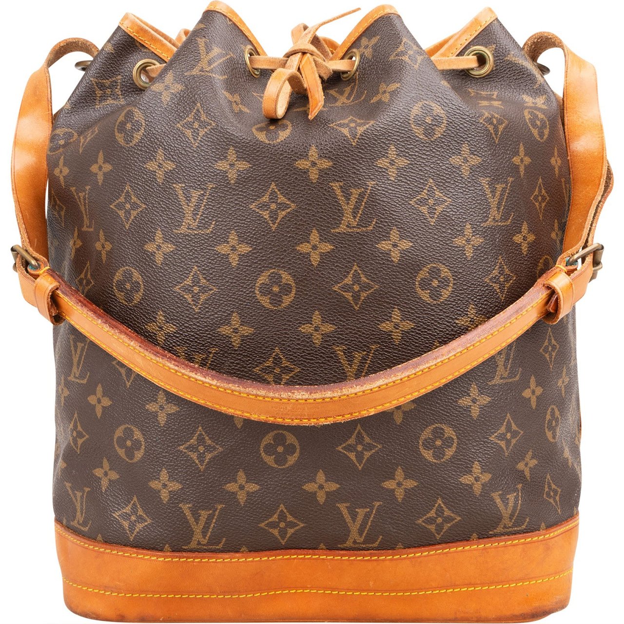 Louis Vuitton Louis Vuitton Monogram Canvas Sac Noé Grande Shoulder Bag Bruin