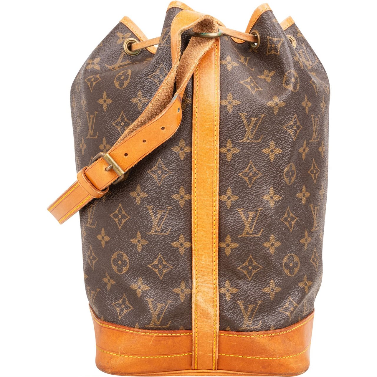Louis Vuitton Louis Vuitton Monogram Canvas Sac Noé Grande Shoulder Bag Bruin