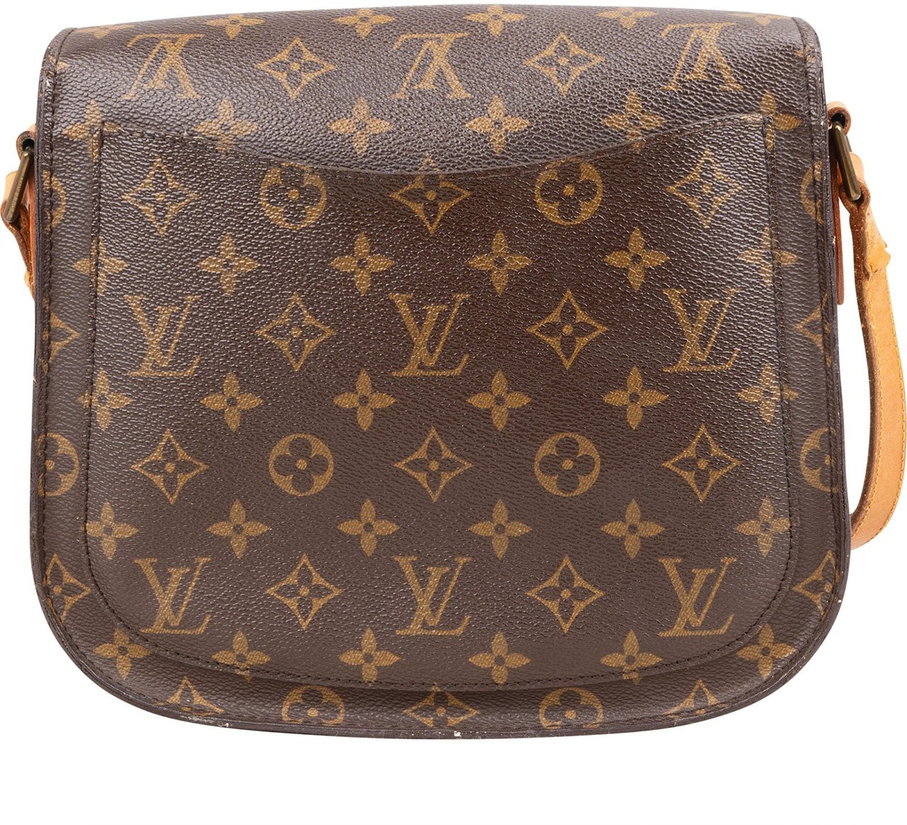Louis Vuitton Louis Vuitton Monogram Canvas Saint Cloud GM Crossbody Bag Bruin