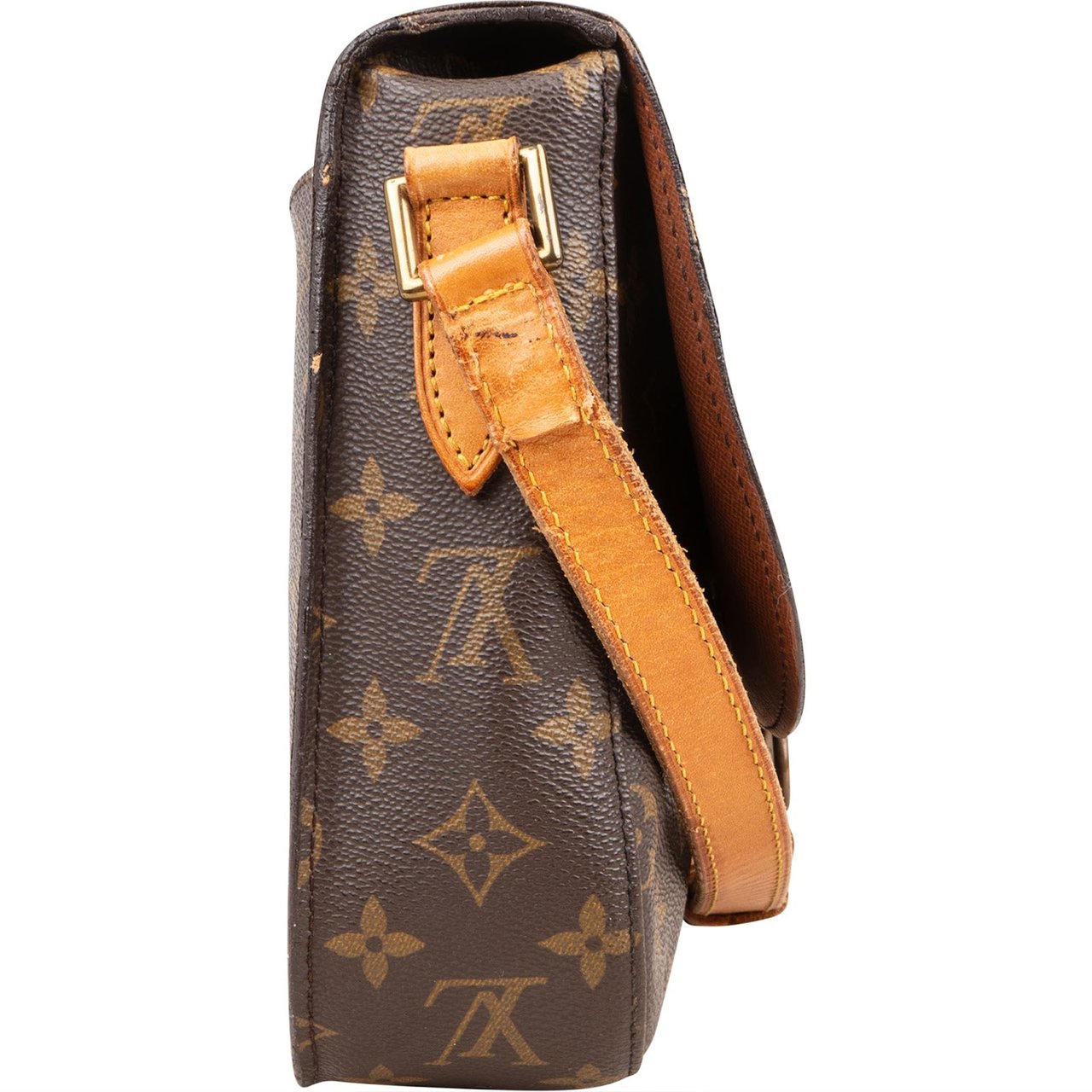 Louis Vuitton Louis Vuitton Monogram Canvas Saint Cloud GM Crossbody Bag Bruin