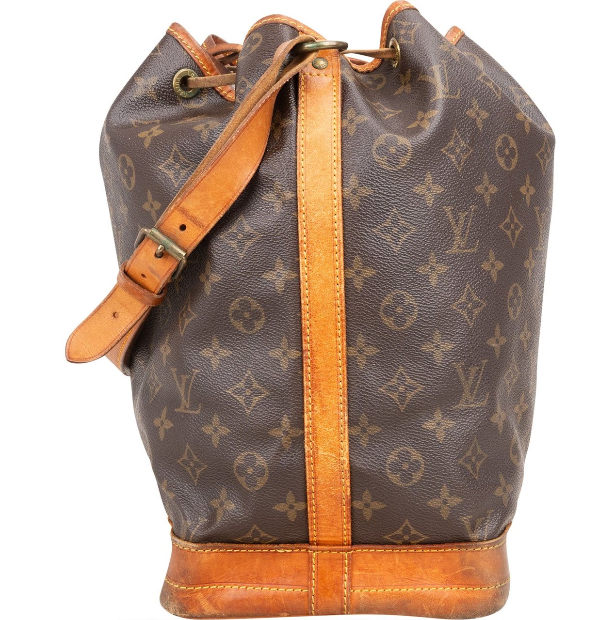 Louis Vuitton Louis Vuitton Monogram Canvas Sac Noé Grande Crossbody Bag Bruin