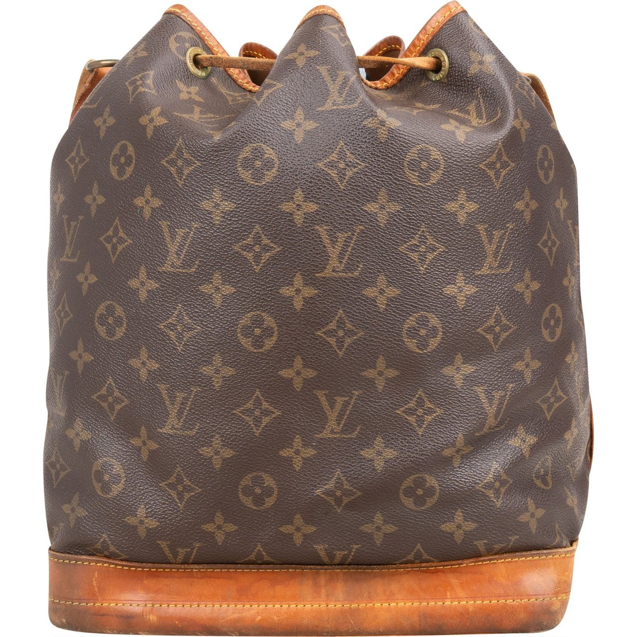 Louis Vuitton Louis Vuitton Monogram Canvas Sac Noé Grande Crossbody Bag Bruin