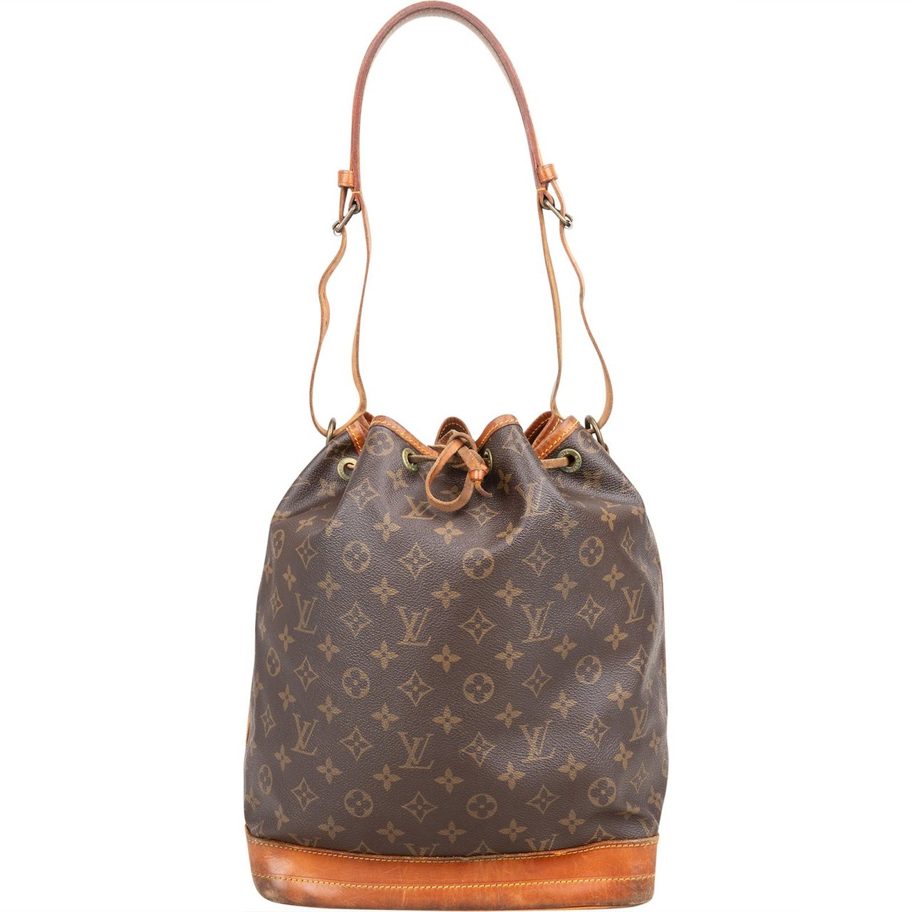 Louis Vuitton Louis Vuitton Monogram Canvas Sac Noé Grande Crossbody Bag Bruin