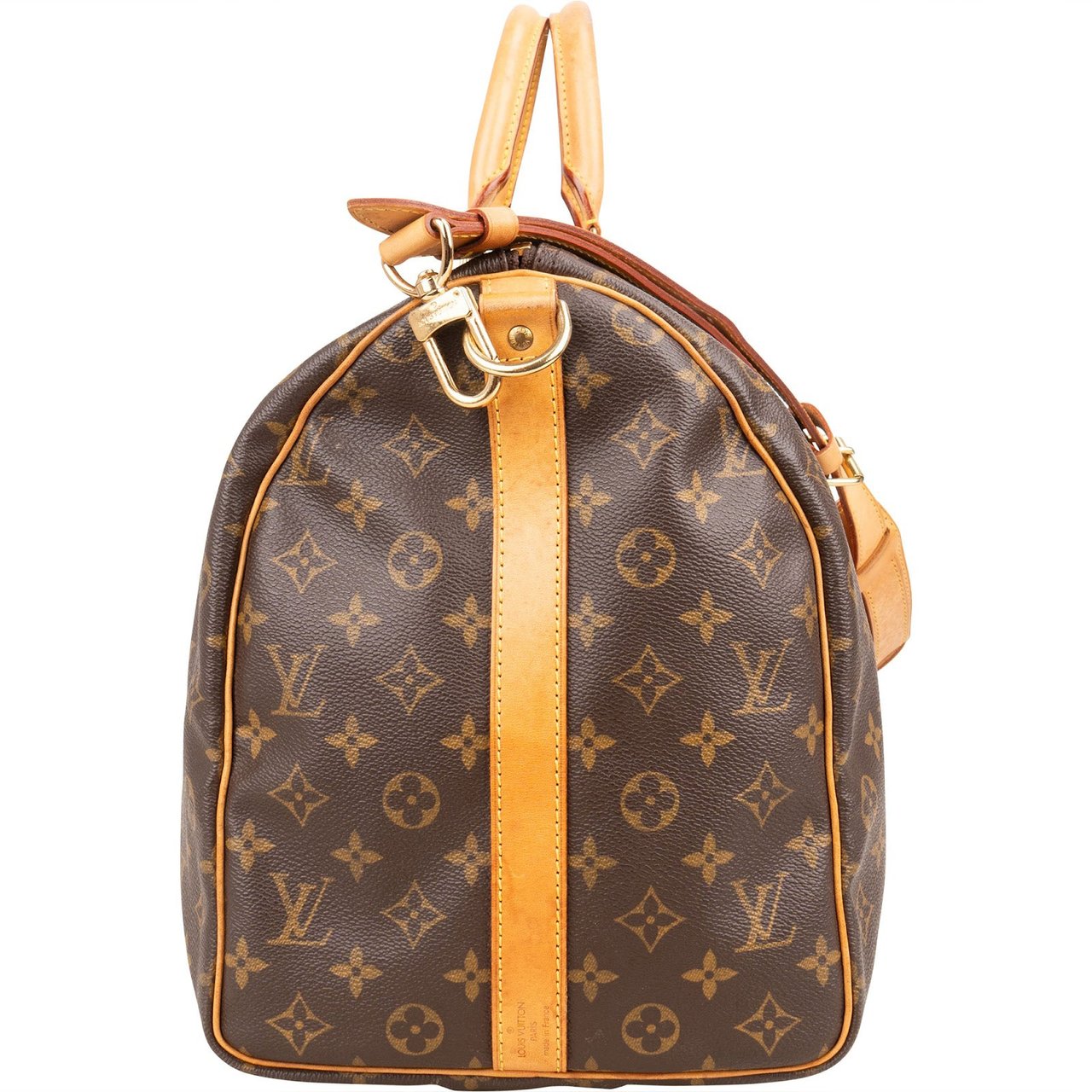 Louis Vuitton Louis Vuitton Monogram Canvas Keepall 50 Bandoulière Travel Bag Bruin