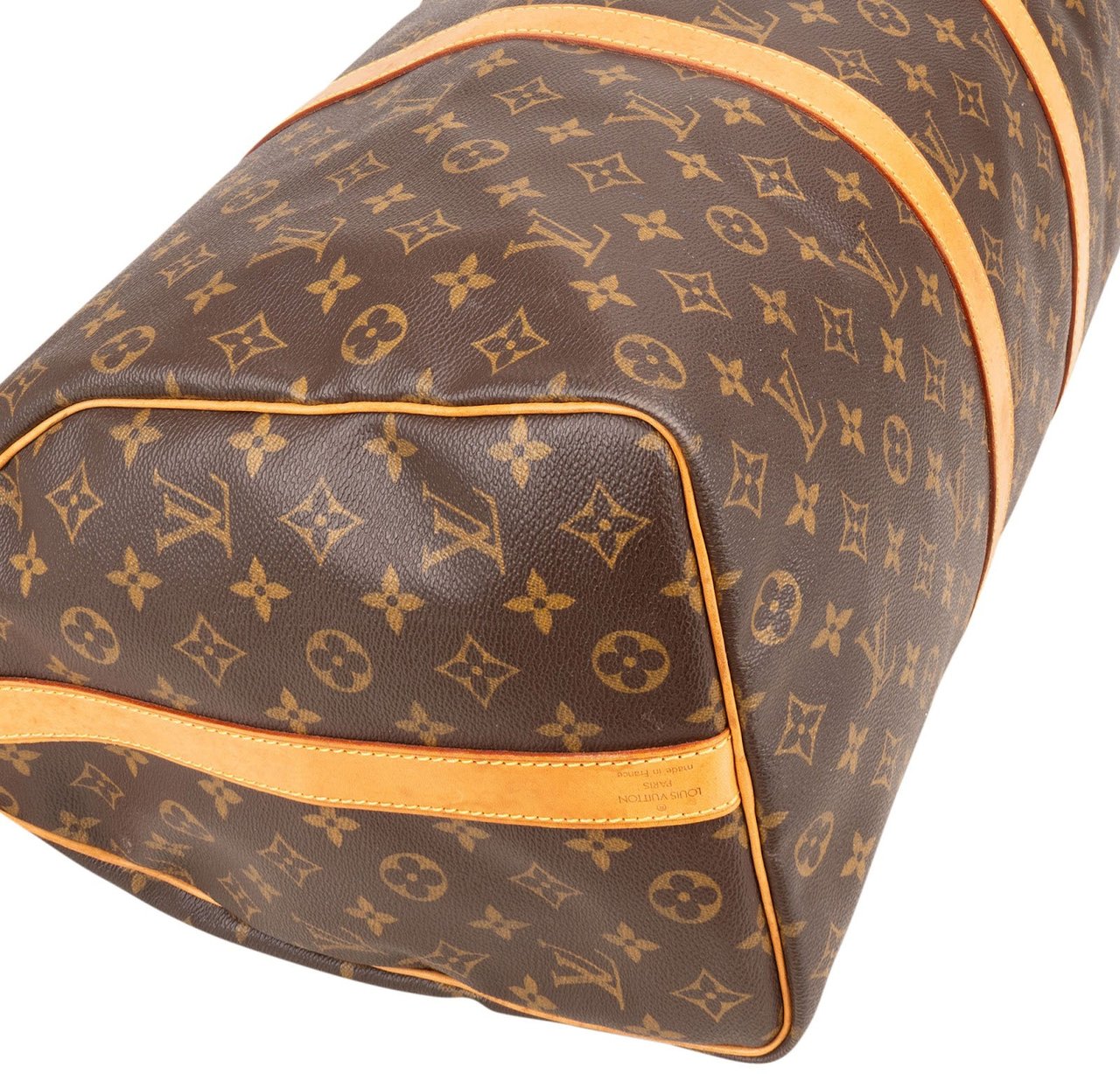 Louis Vuitton Louis Vuitton Monogram Canvas Keepall 50 Bandoulière Travel Bag Bruin