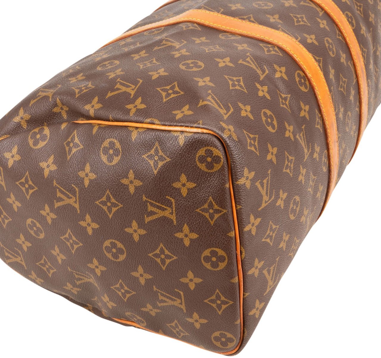 Louis Vuitton Louis Vuitton Monogram Canvas Keepall 45 Travel Bag Bruin