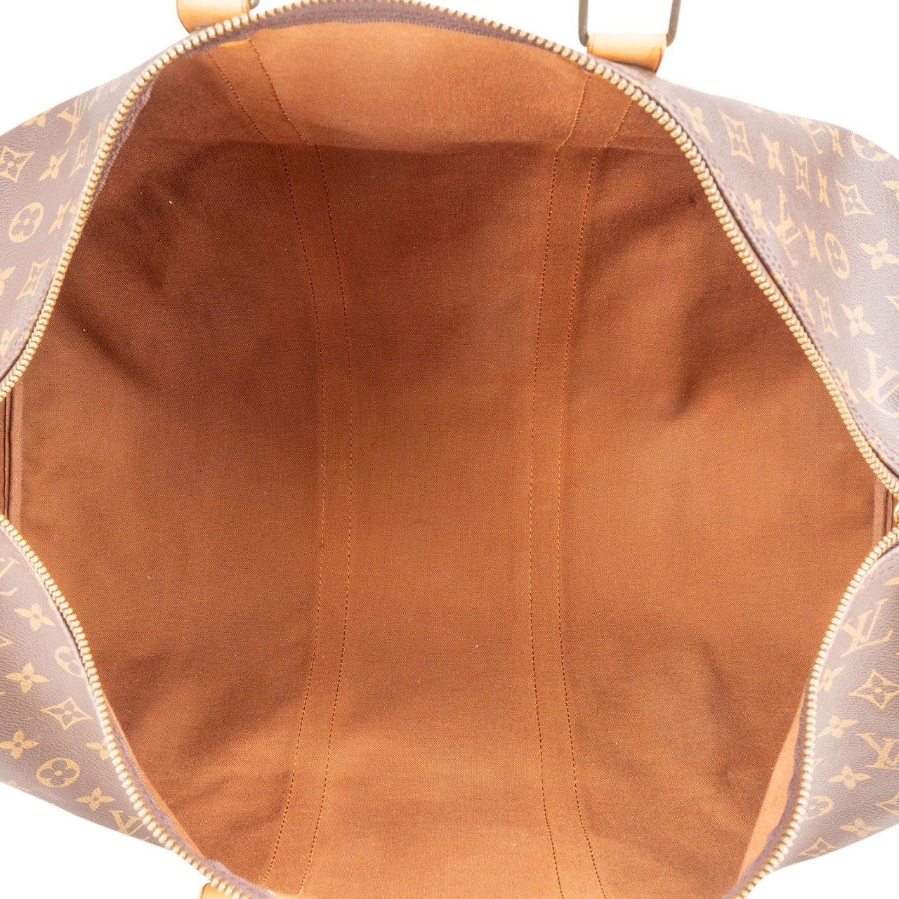 Louis Vuitton Louis Vuitton Monogram Canvas Keepall 55 Travel Bag Bruin