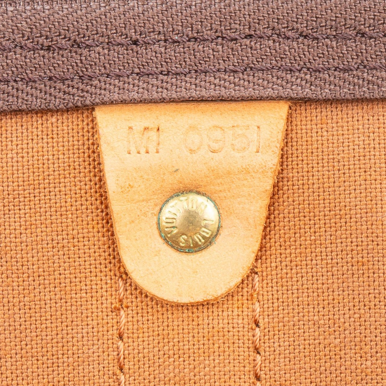 Louis Vuitton Louis Vuitton Monogram Canvas Keepall 55 Travel Bag Bruin