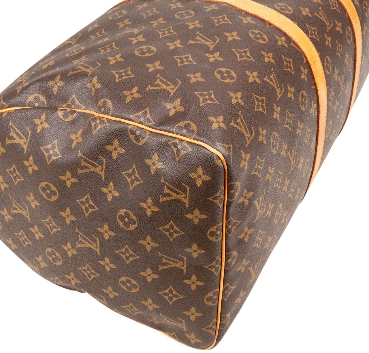 Louis Vuitton Louis Vuitton Monogram Canvas Keepall 55 Travel Bag Bruin