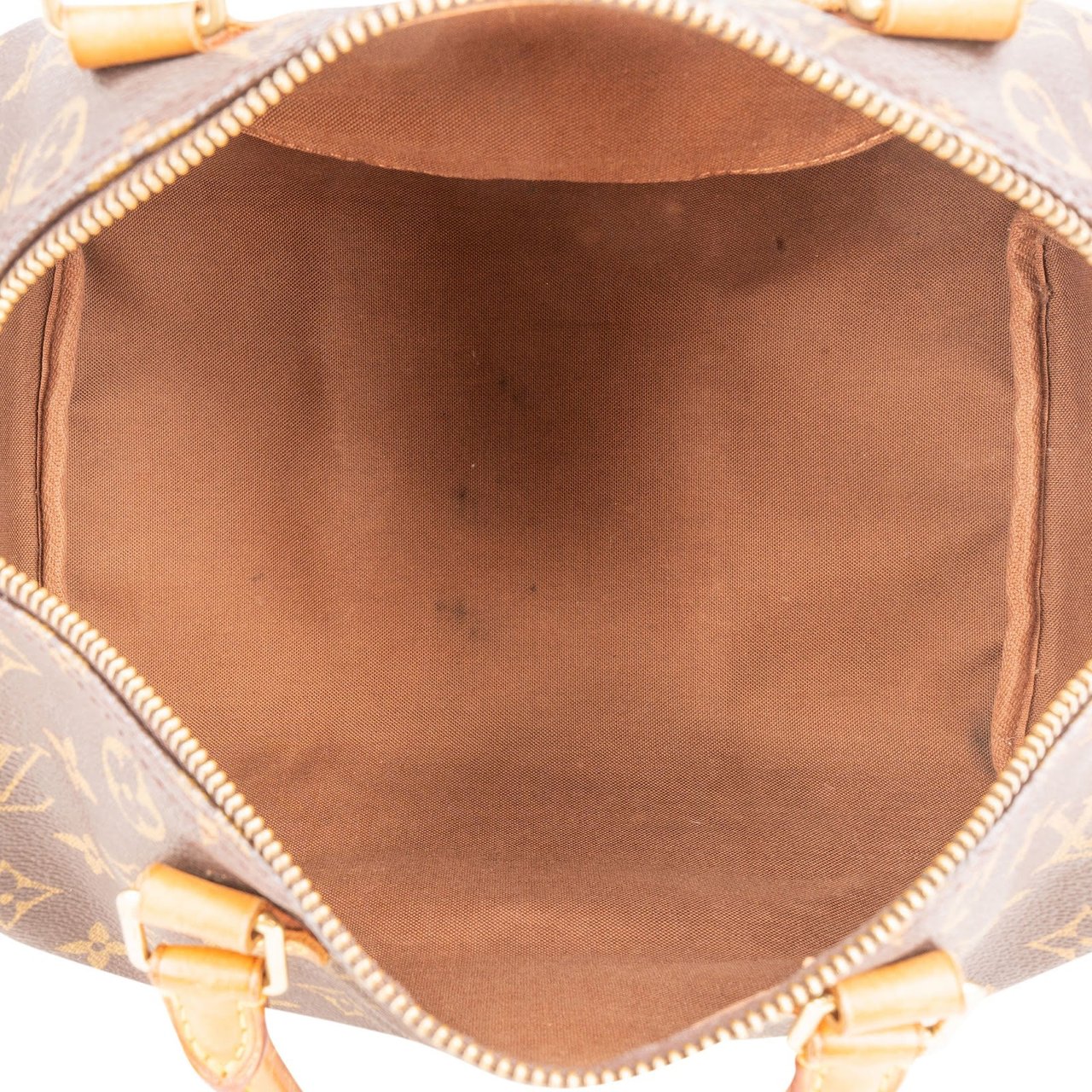 Louis Vuitton Louis Vuitton Monogram Canvas Speedy 30 Handbag Bruin