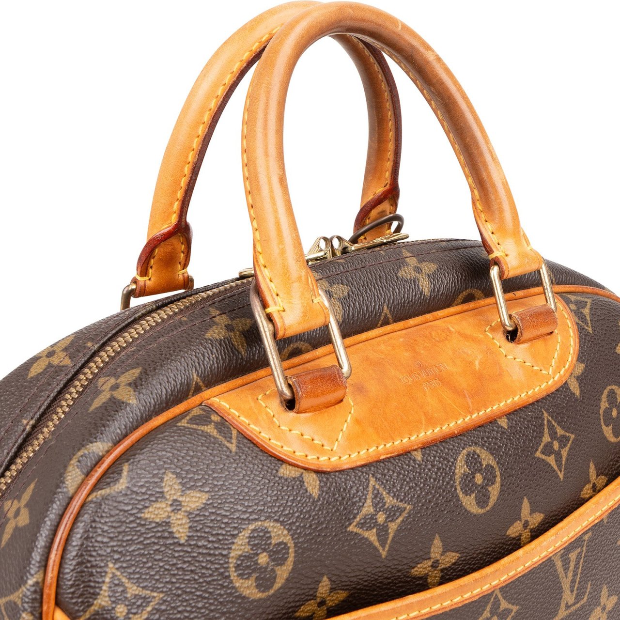 Louis Vuitton Louis Vuitton Monogram Canvas Trouville Handbag Bruin