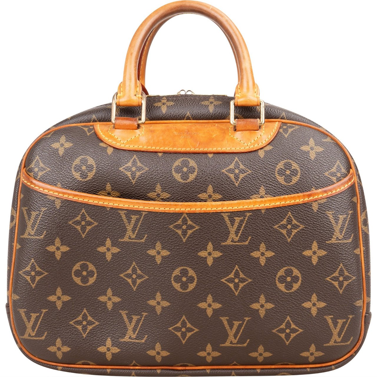 Louis Vuitton Louis Vuitton Monogram Canvas Trouville Handbag Bruin