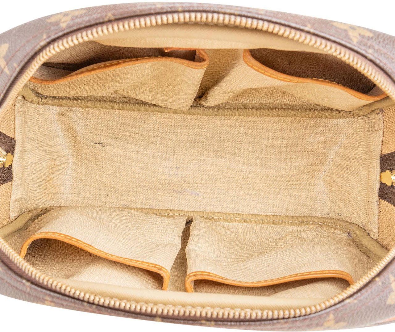 Louis Vuitton Louis Vuitton Monogram Canvas Trouville Handbag Bruin