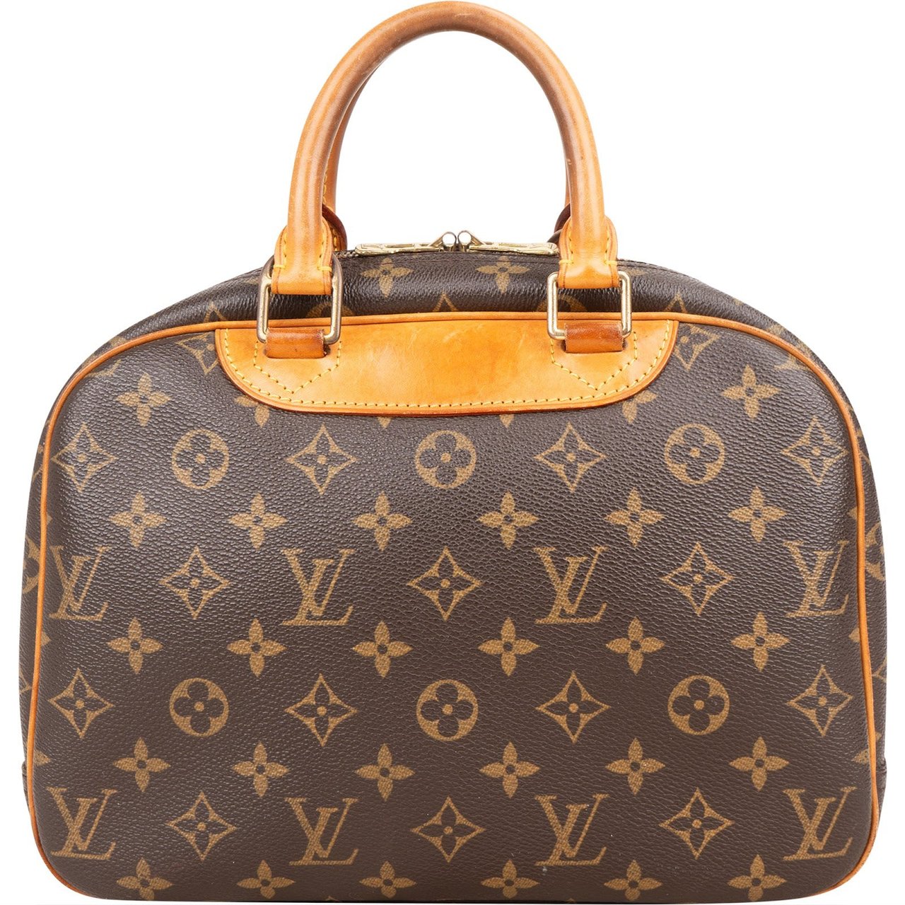 Louis Vuitton Louis Vuitton Monogram Canvas Trouville Handbag Bruin