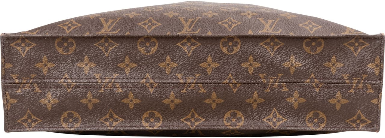 Louis Vuitton Louis Vuitton Monogram Canvas Sac Plat Handbag Bruin