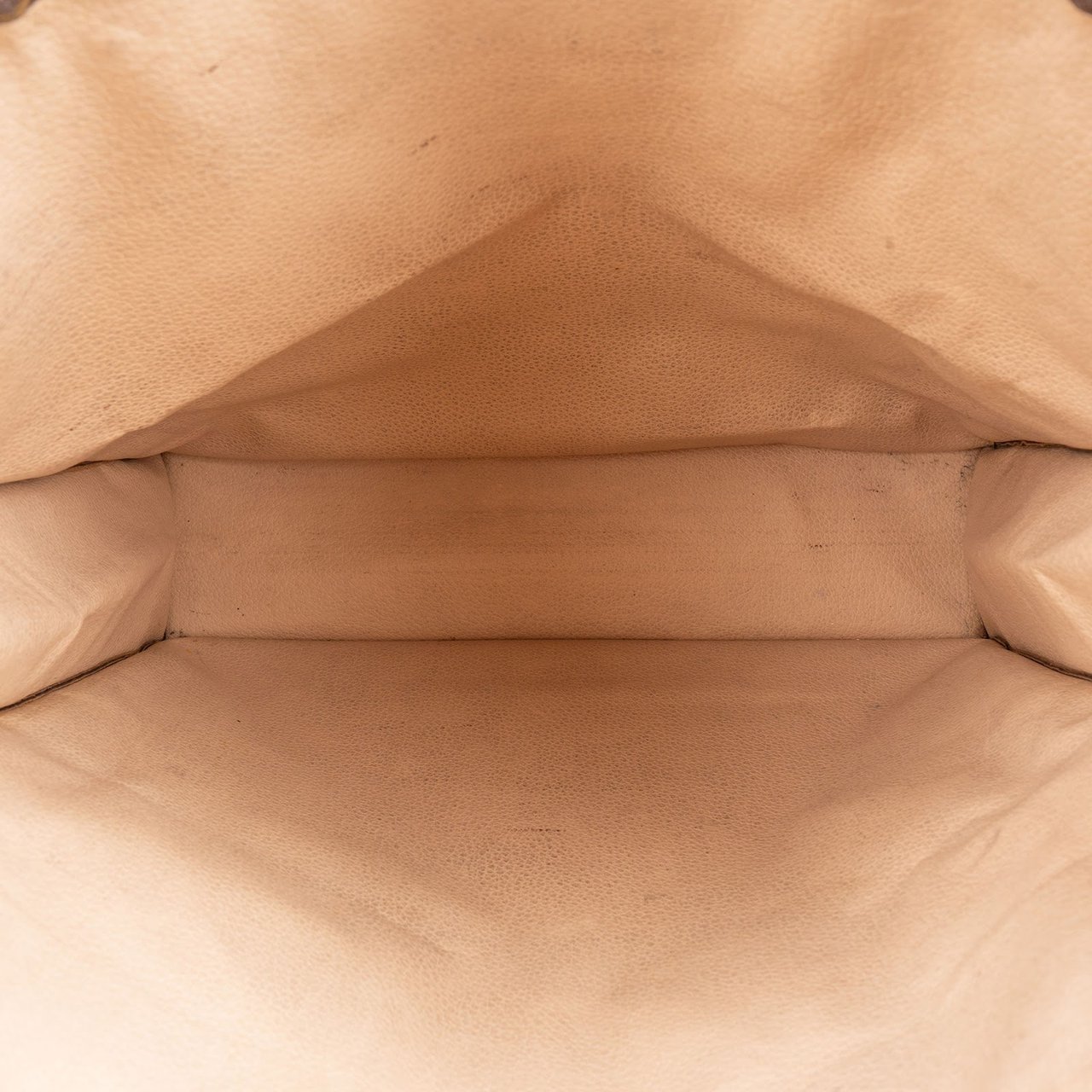 Louis Vuitton Louis Vuitton Monogram Canvas Sac Plat Handbag Bruin