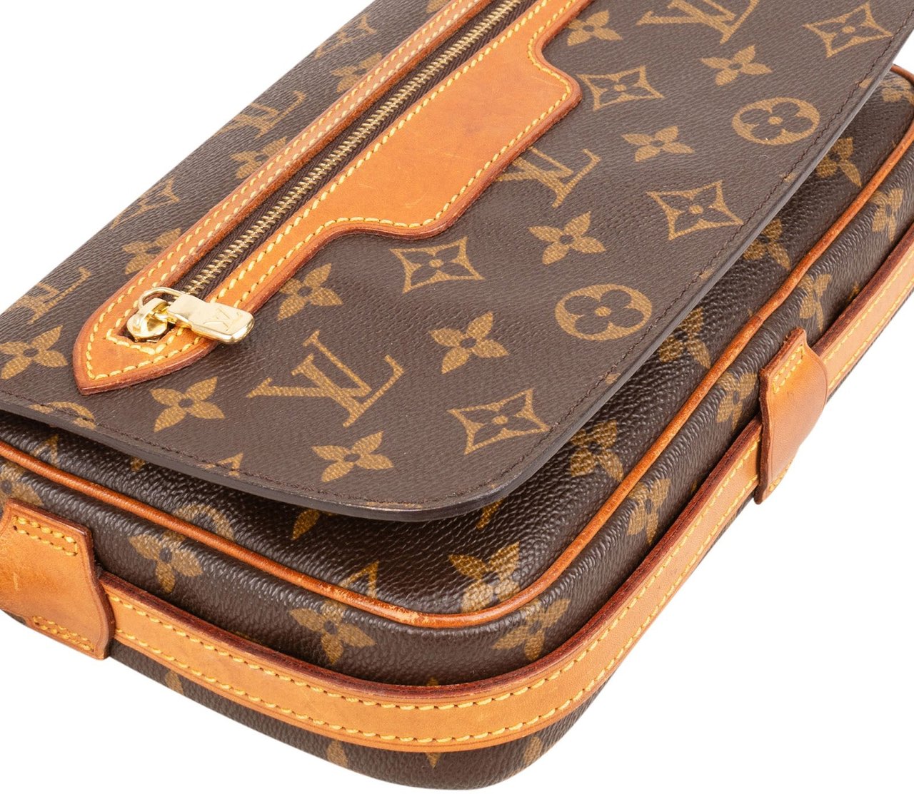 Louis Vuitton Louis Vuitton Monogram Canvas Saint Germain PM Crossbody Bag Bruin