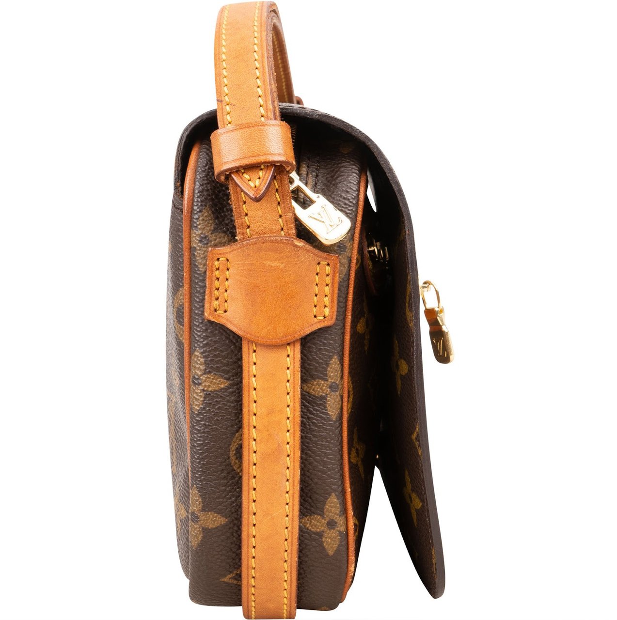 Louis Vuitton Louis Vuitton Monogram Canvas Saint Germain PM Crossbody Bag Bruin