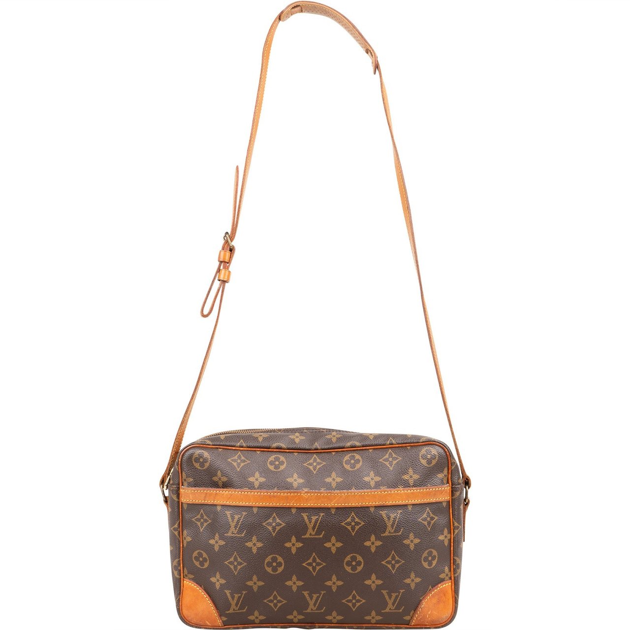 Louis Vuitton Louis Vuitton Monogram Canvas Trocadero 27 Crossbody Bag Bruin
