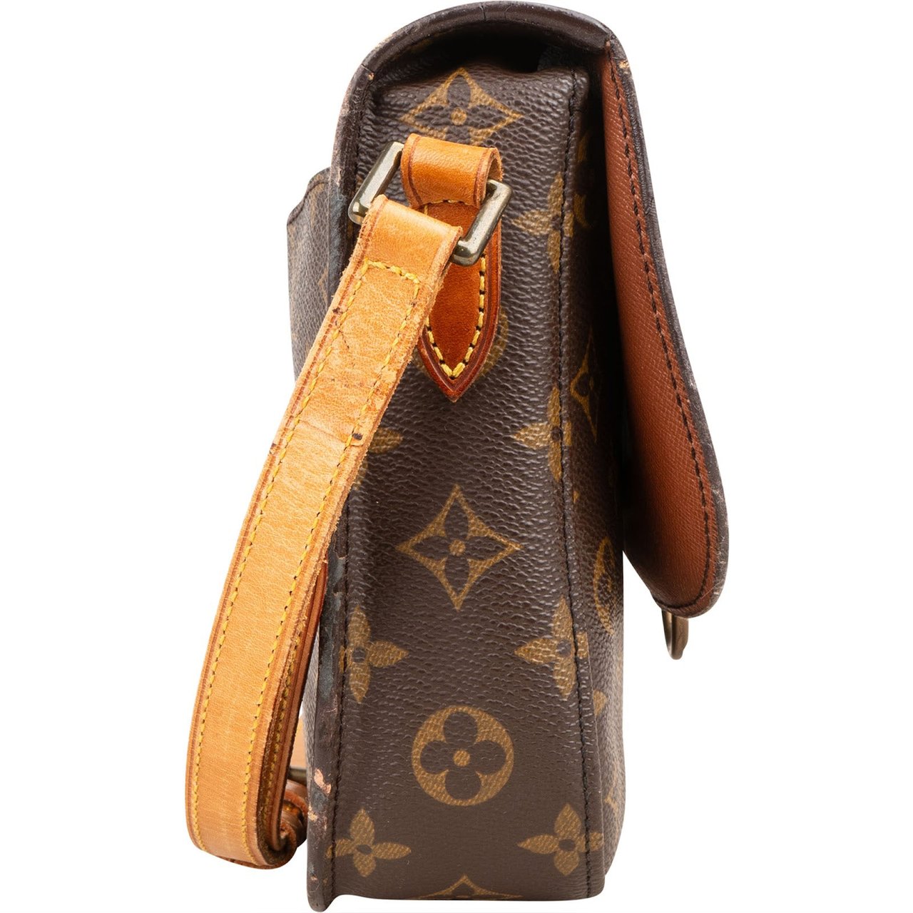 Louis Vuitton Louis Vuitton Monogram Canvas Saint Cloud PM Crossbody Bag Bruin