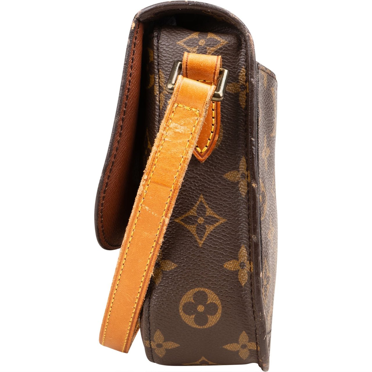 Louis Vuitton Louis Vuitton Monogram Canvas Saint Cloud PM Crossbody Bag Bruin