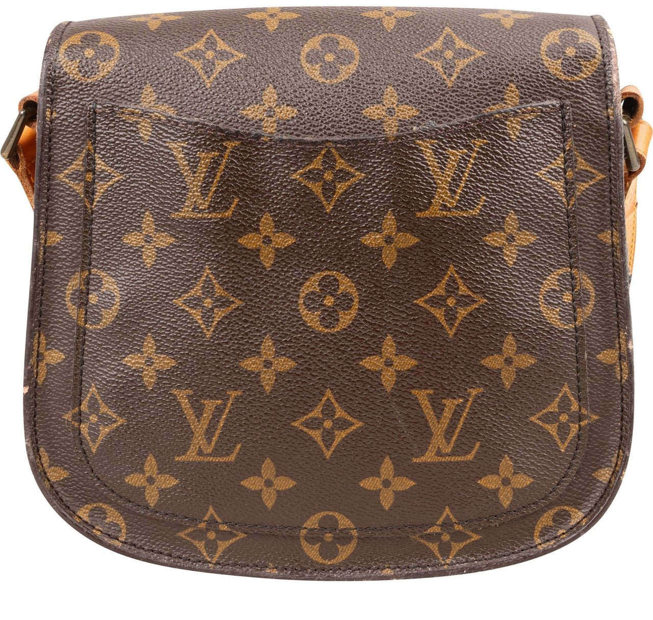 Louis Vuitton Louis Vuitton Monogram Canvas Saint Cloud PM Crossbody Bag Bruin