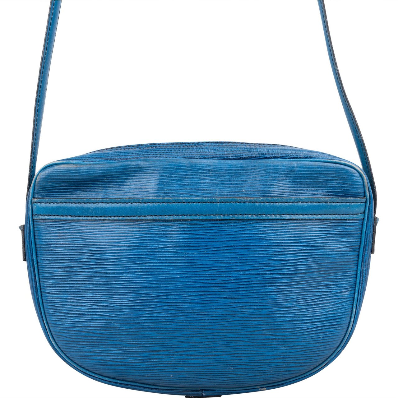 Louis Vuitton Blue Epi Leather Jeune Fille GM Crossbody Bag Blauw