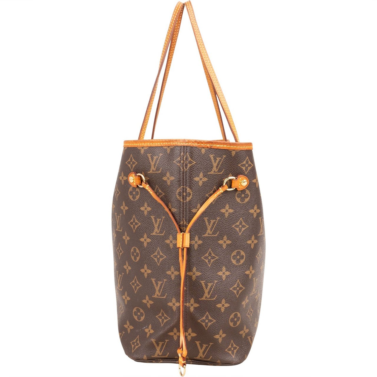 Louis Vuitton Louis Vuitton Monogram Canvas Neverfull MM Shoulder Bag Bruin