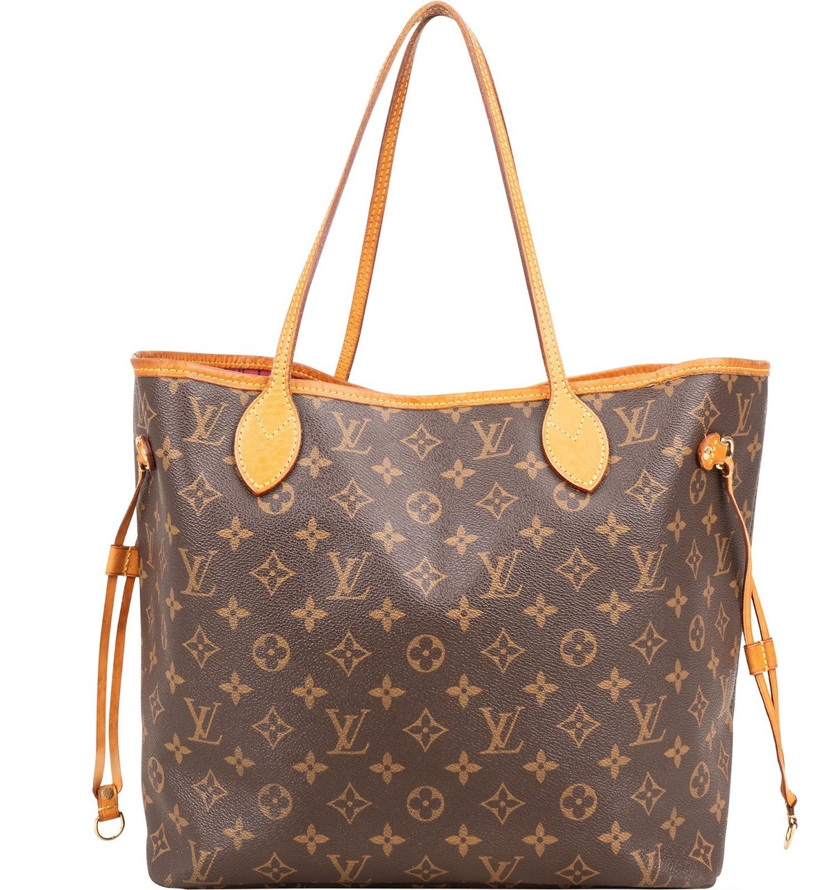 Louis Vuitton Louis Vuitton Monogram Canvas Neverfull MM Shoulder Bag Bruin