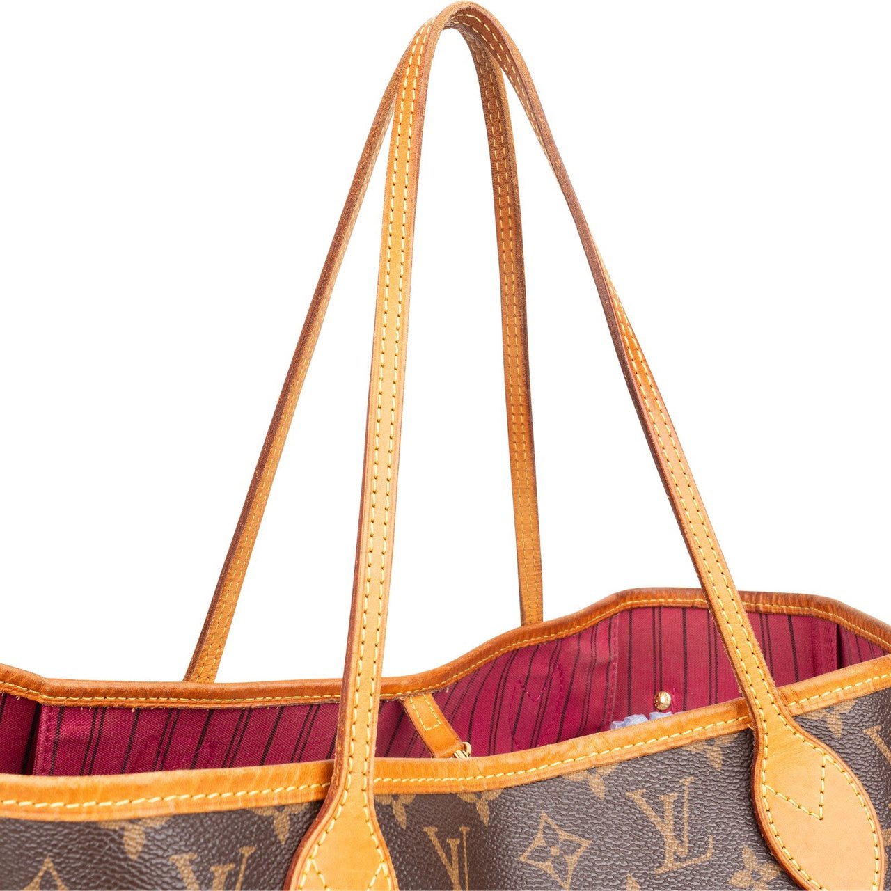 Louis Vuitton Louis Vuitton Monogram Canvas Neverfull MM Shoulder Bag Bruin
