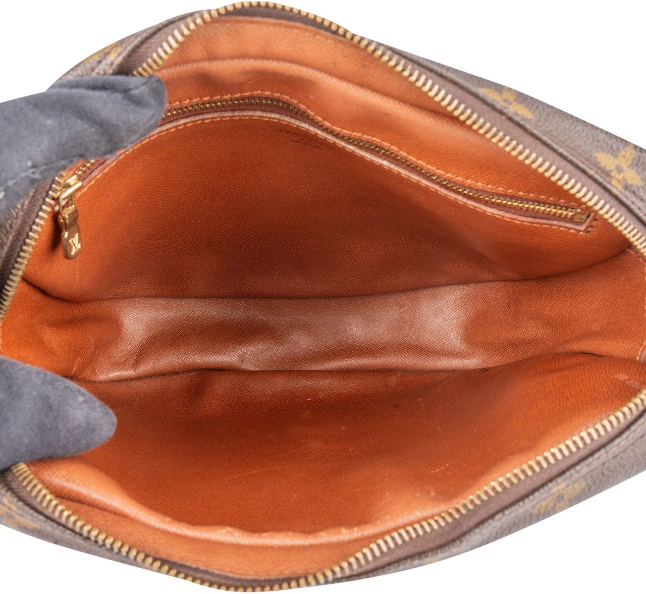 Louis Vuitton Louis Vuitton Monogram Canvas Jeune Fille GM Crossbody Bag Bruin