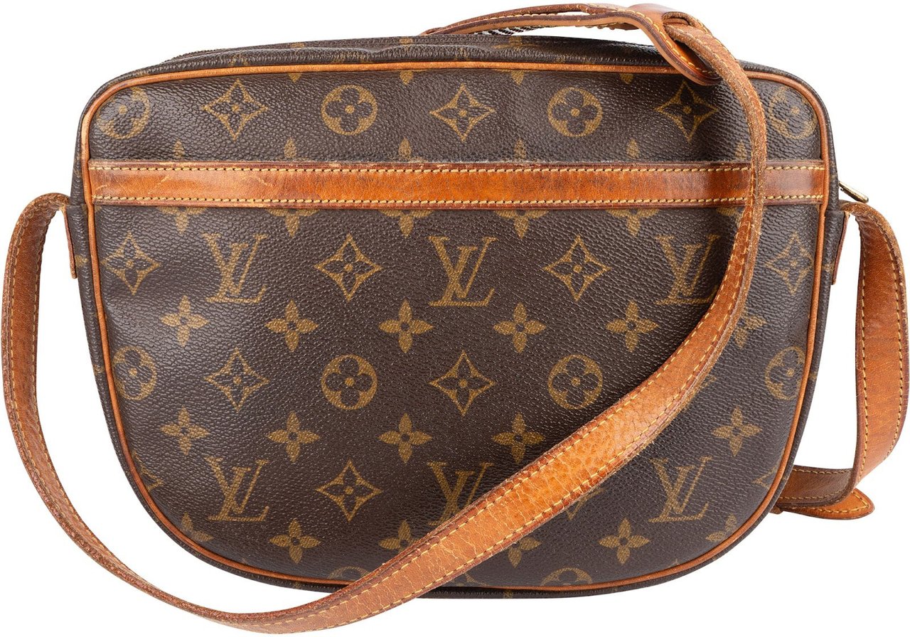 Louis Vuitton Louis Vuitton Monogram Canvas Jeune Fille GM Crossbody Bag Bruin