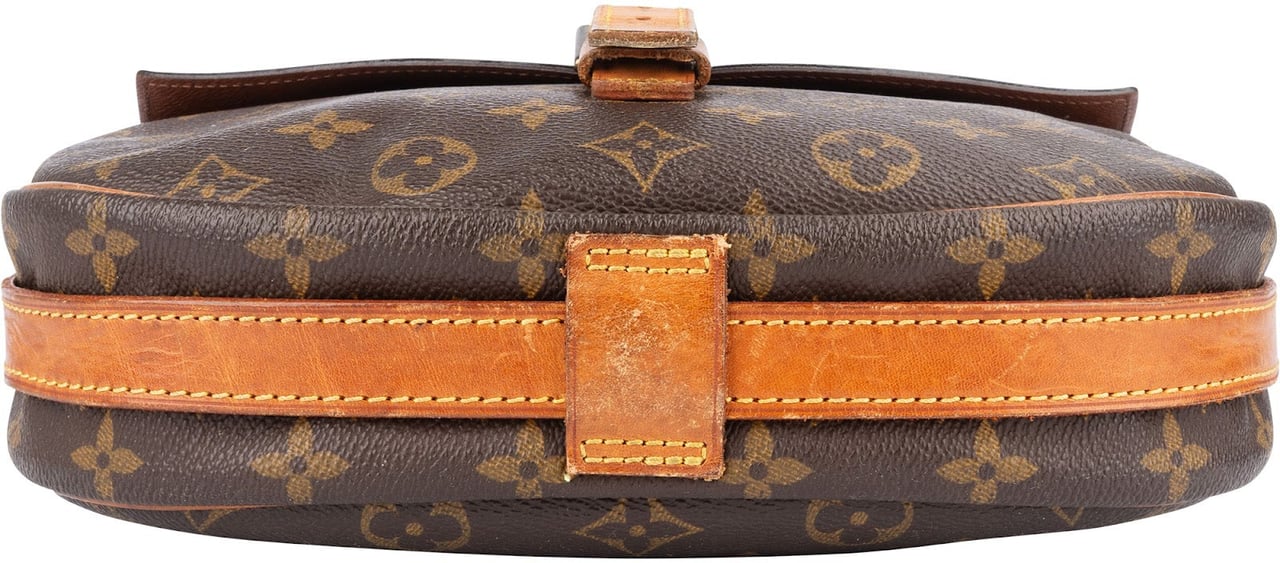 Louis Vuitton Louis Vuitton Monogram Canvas Jeune Fille GM Crossbody Bag Bruin