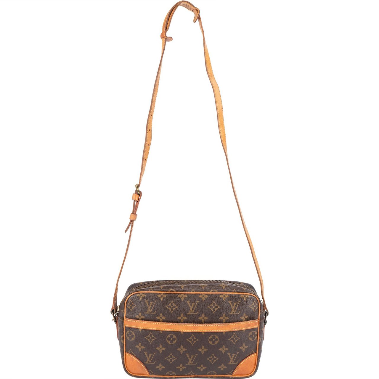 Louis Vuitton Louis Vuitton Monogram Canvas Trocadero 27 Crossbody Bag Bruin