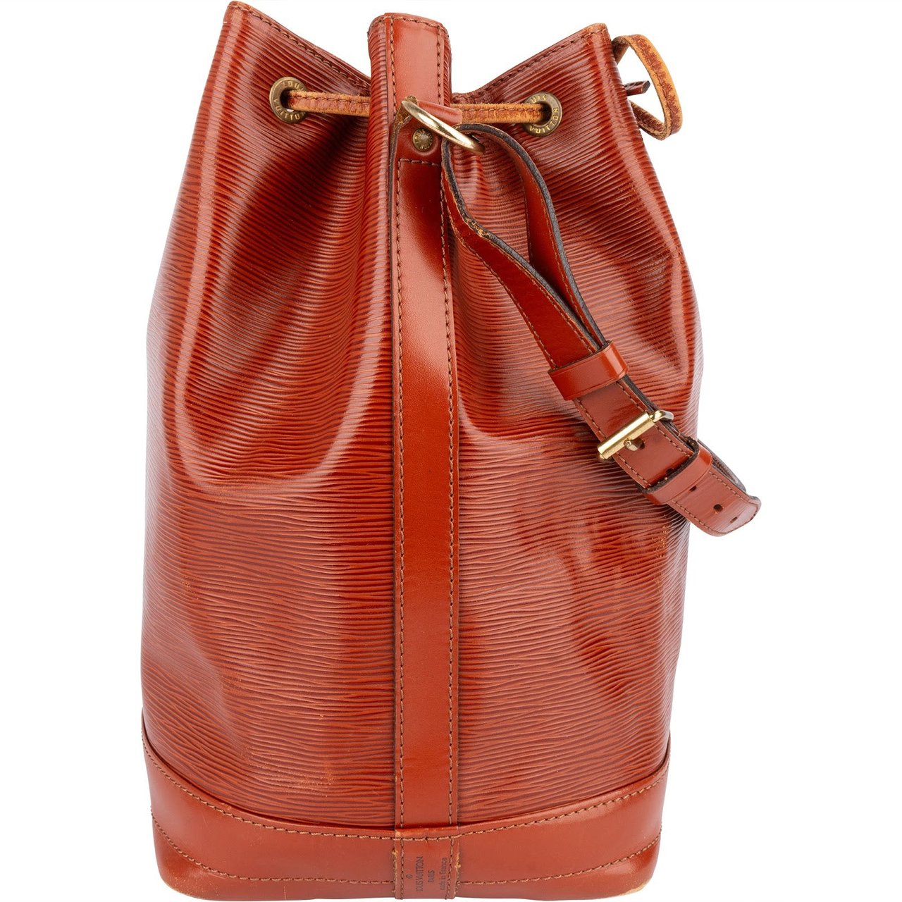 Louis Vuitton Louis Vuitton Cognac Epi Leather Sac Noé Grande Shoulder Bag Bruin