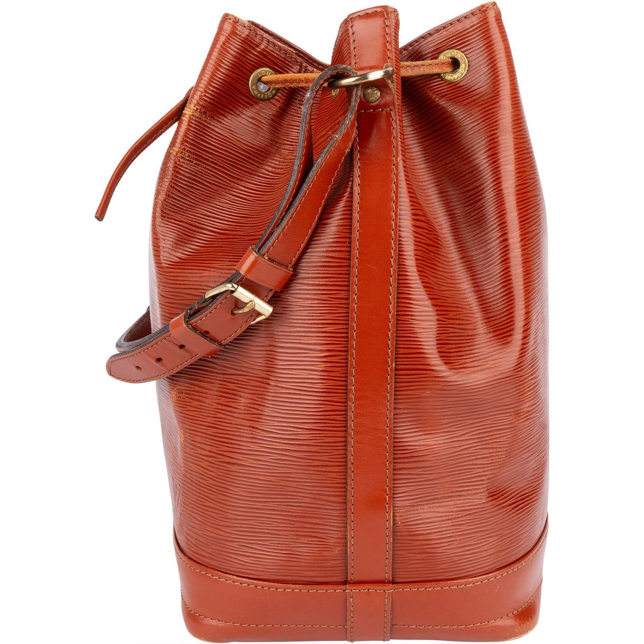 Louis Vuitton Louis Vuitton Cognac Epi Leather Sac Noé Grande Shoulder Bag Bruin